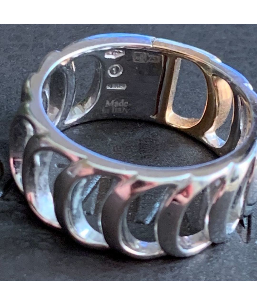 DAMIANI Серебряное кольцо из белого золота, фото 6