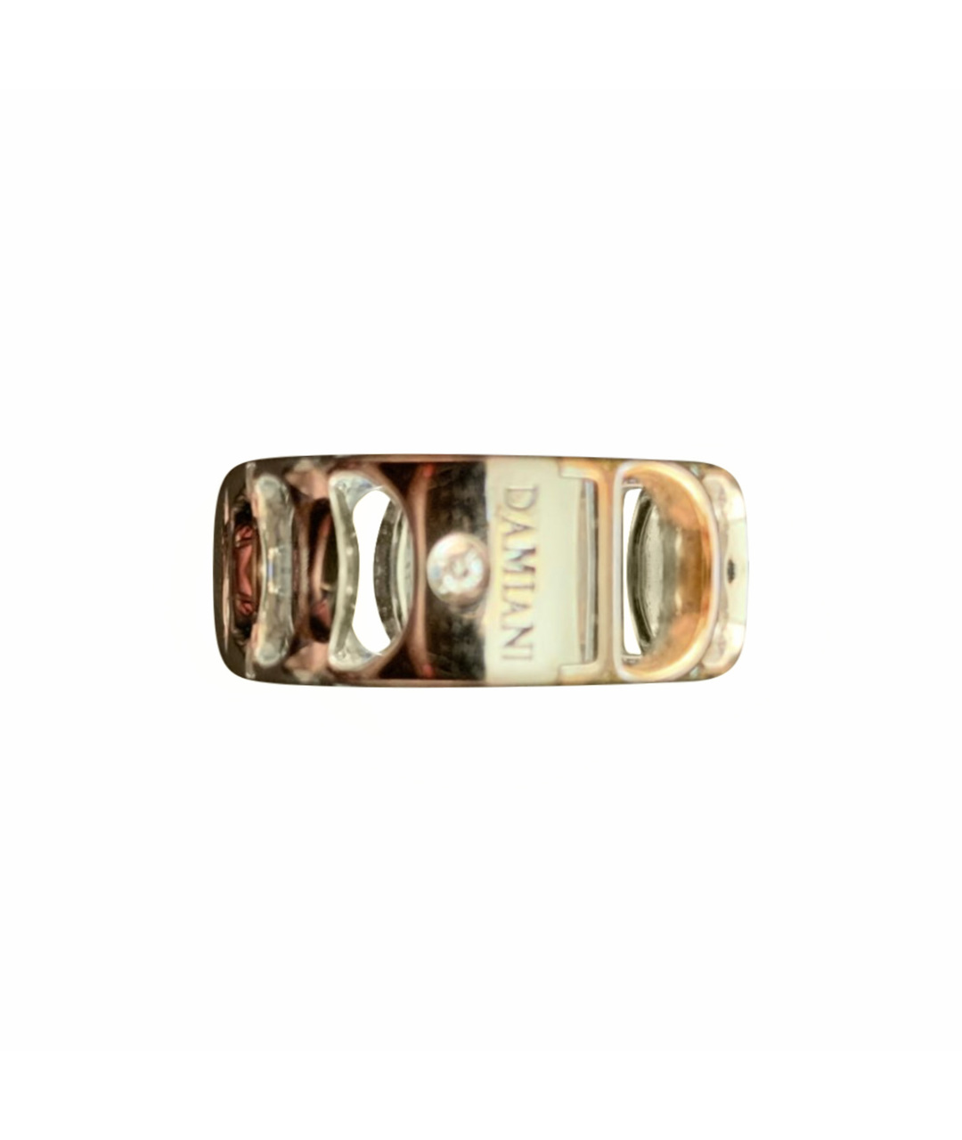 DAMIANI Серебряное кольцо из белого золота, фото 1