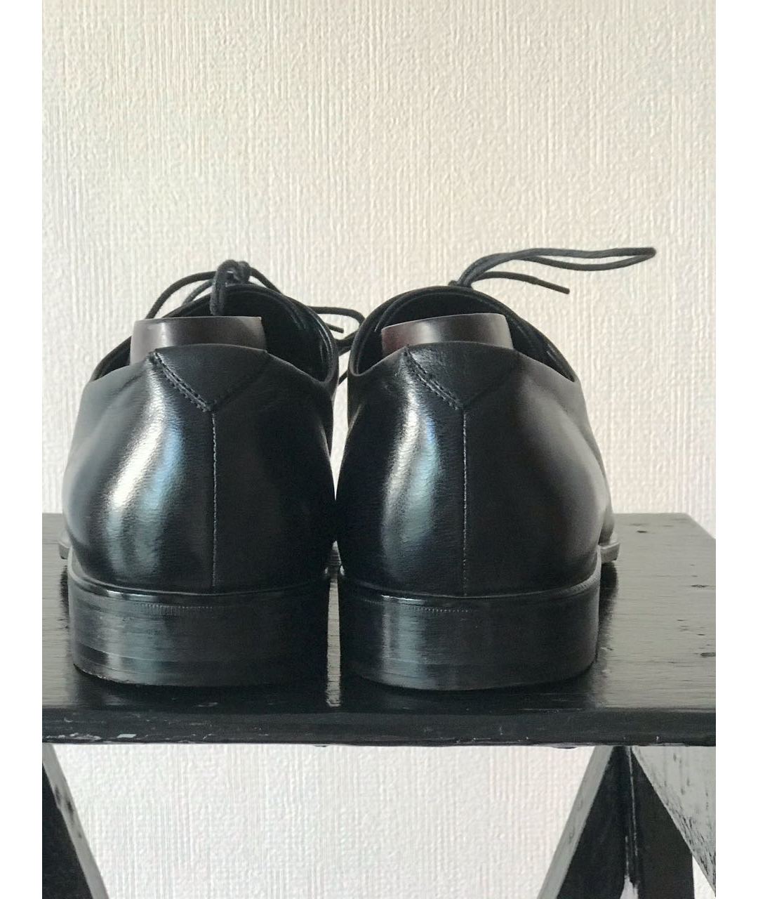 VALENTINO GARAVANI Черные кожаные туфли, фото 4