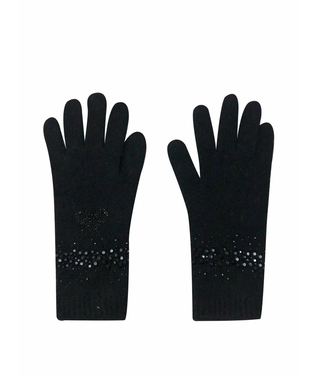 VDP Черные шерстяные перчатки, фото 1