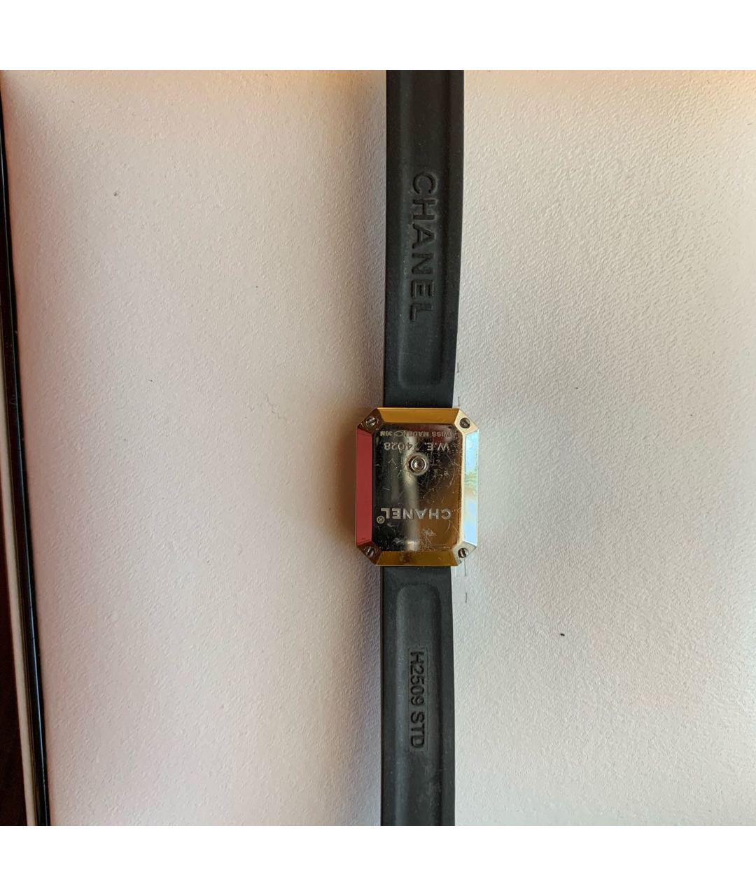 CHANEL PRE-OWNED Черные стальные часы, фото 4