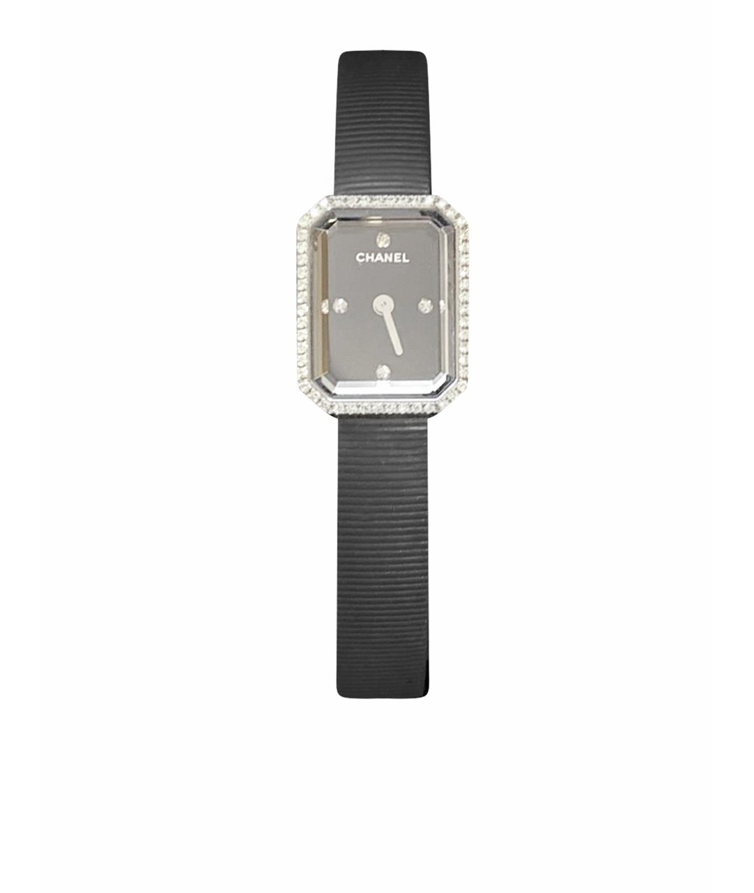 CHANEL PRE-OWNED Черные стальные часы, фото 1
