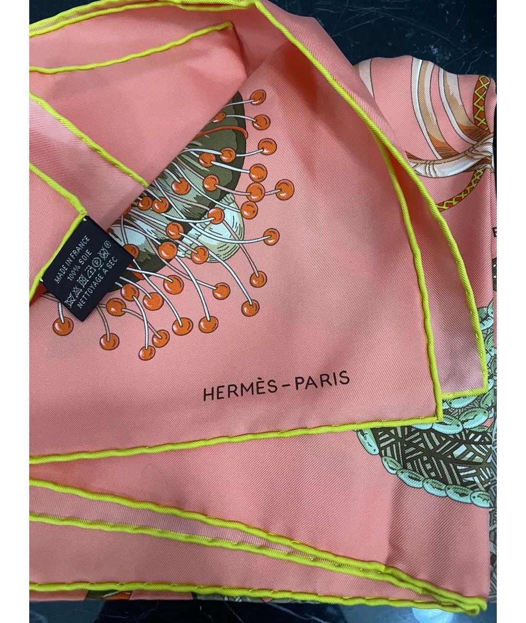 HERMES PRE-OWNED Мульти шелковый платок, фото 3