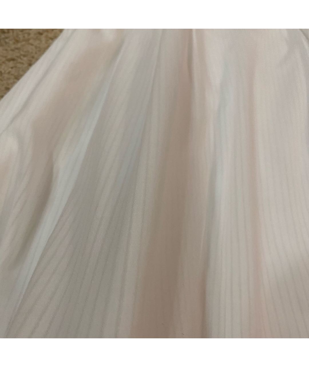 EMPORIO ARMANI Белая хлопковая юбка миди, фото 3