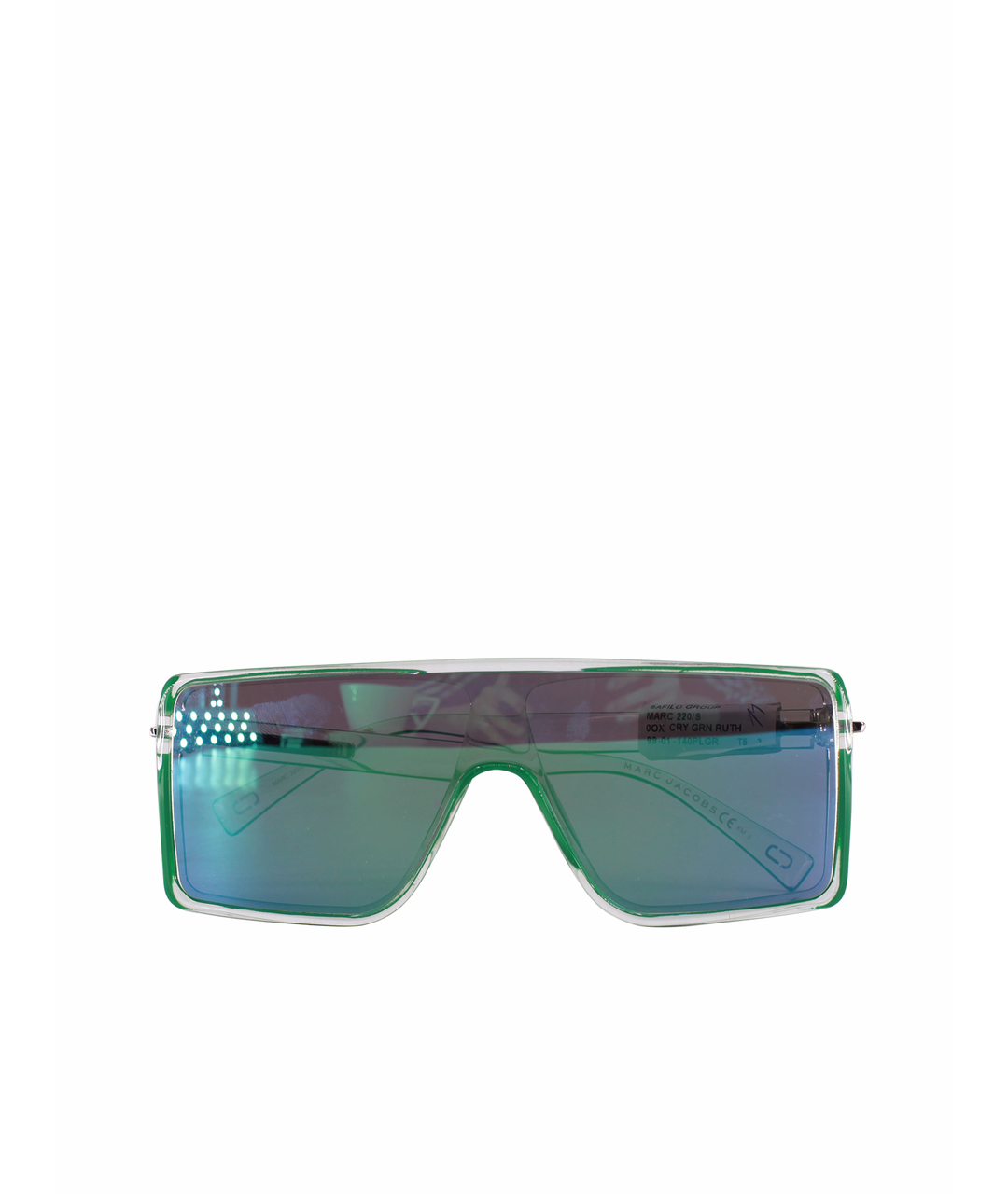 MARC JACOBS Зеленые пластиковые солнцезащитные очки, фото 1