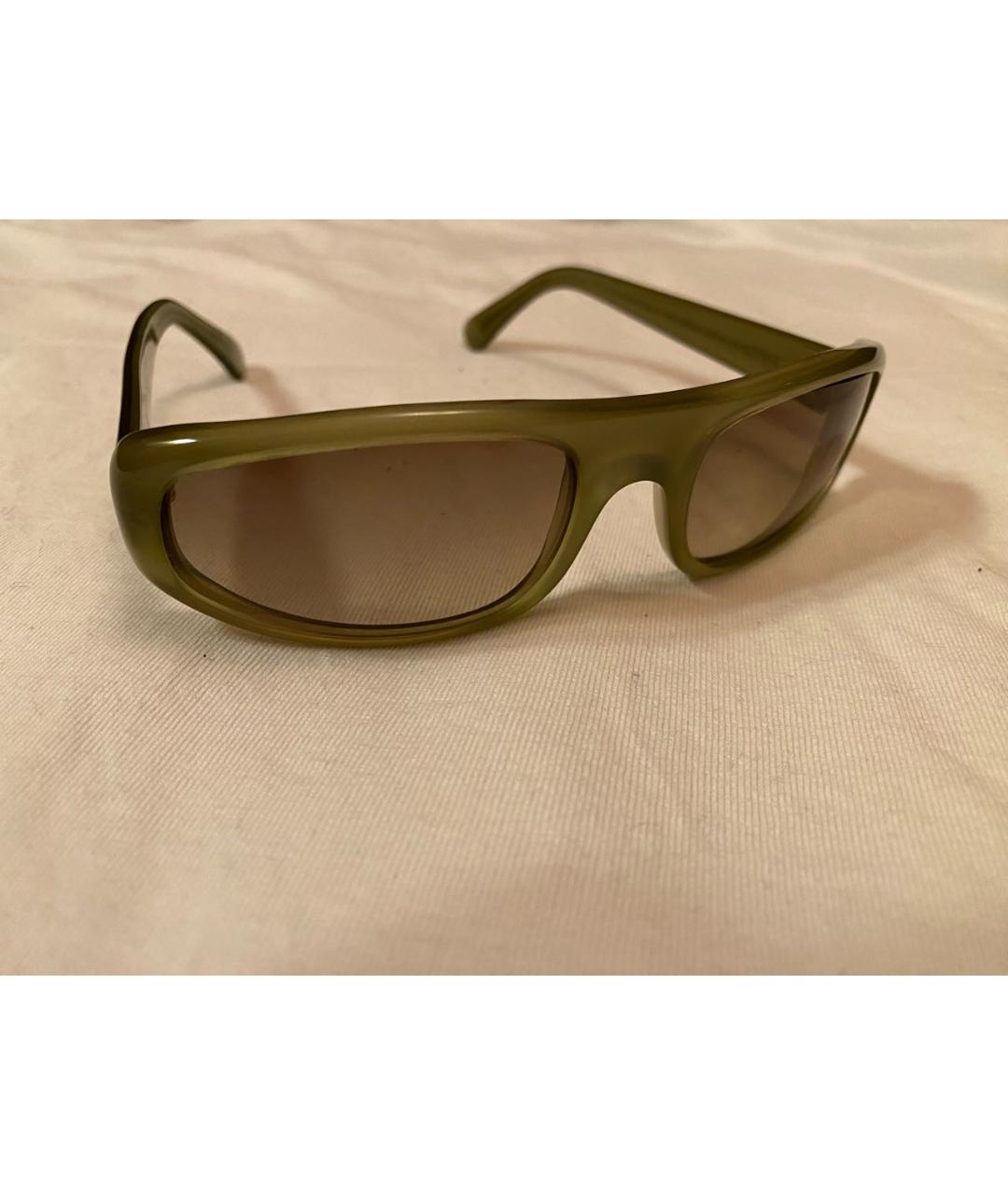 CUTLER & GROSS Хаки пластиковые солнцезащитные очки, фото 2