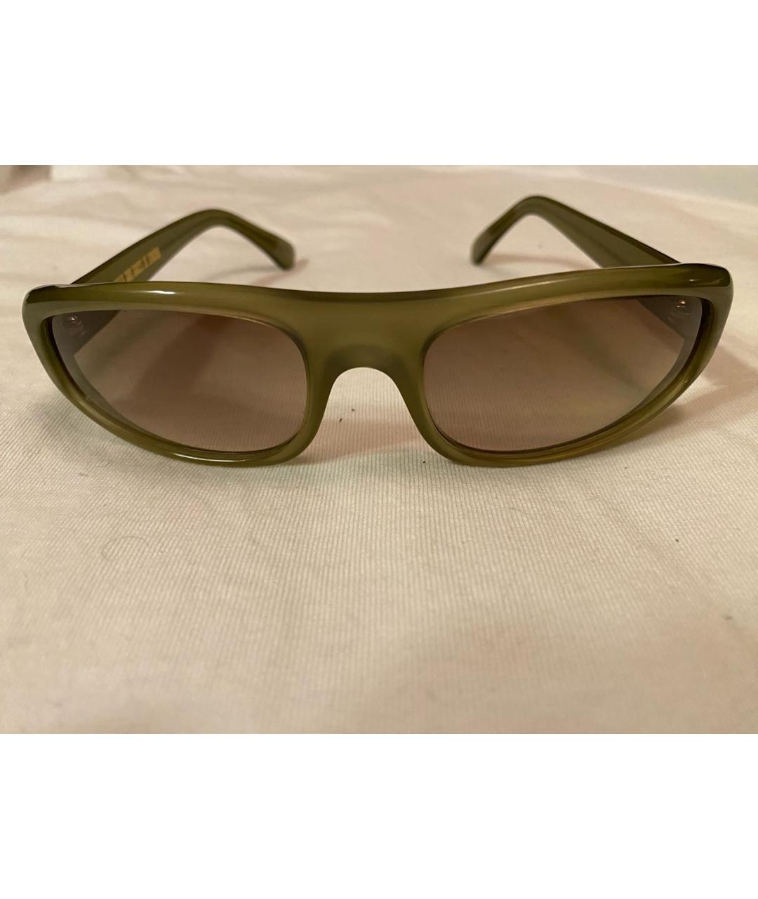 CUTLER & GROSS Хаки пластиковые солнцезащитные очки, фото 8