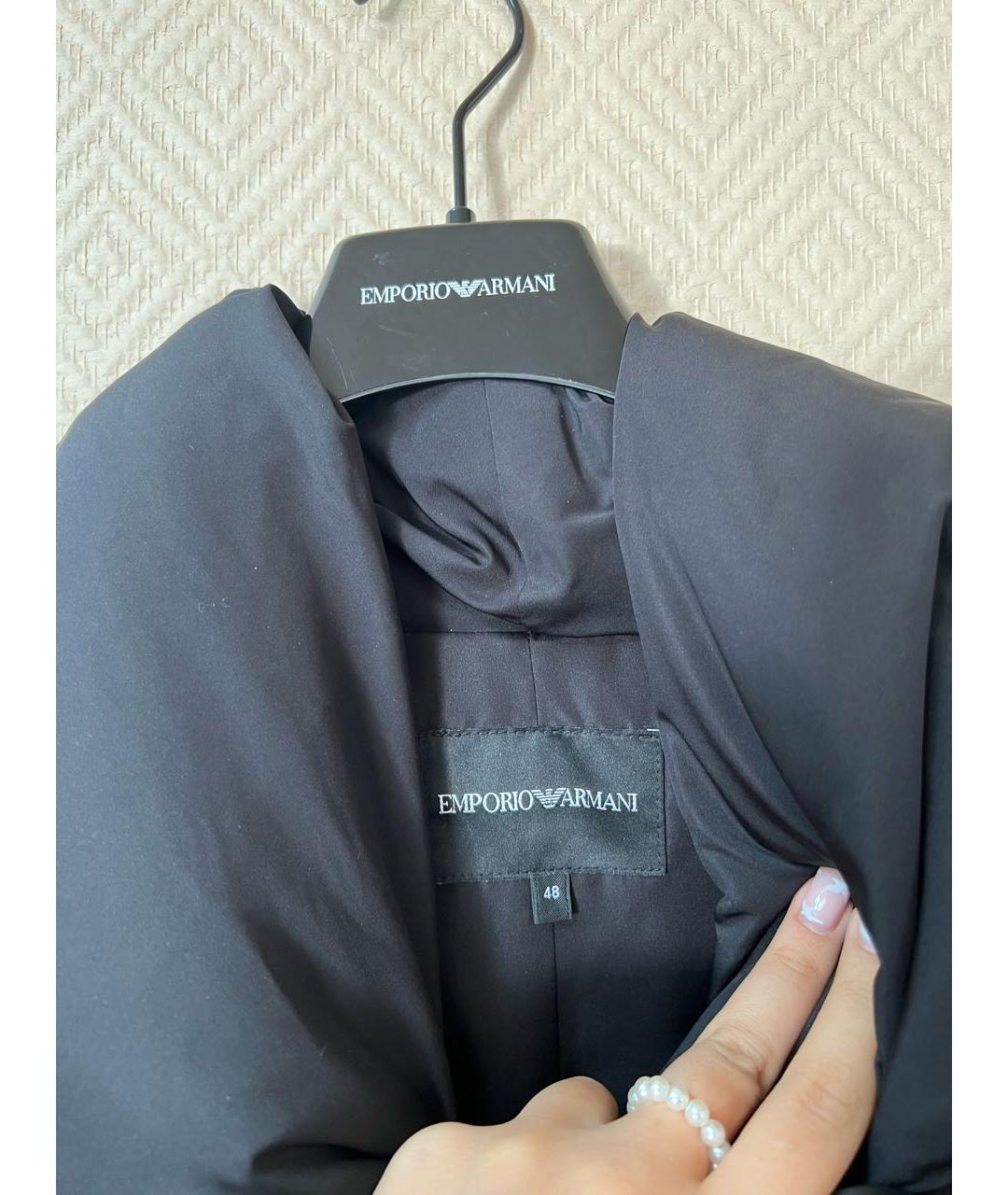 EMPORIO ARMANI Черная куртка, фото 3