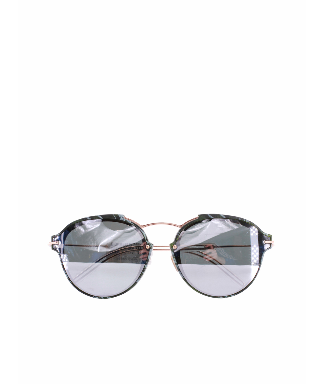 CHRISTIAN DIOR PRE-OWNED Серые пластиковые солнцезащитные очки, фото 1