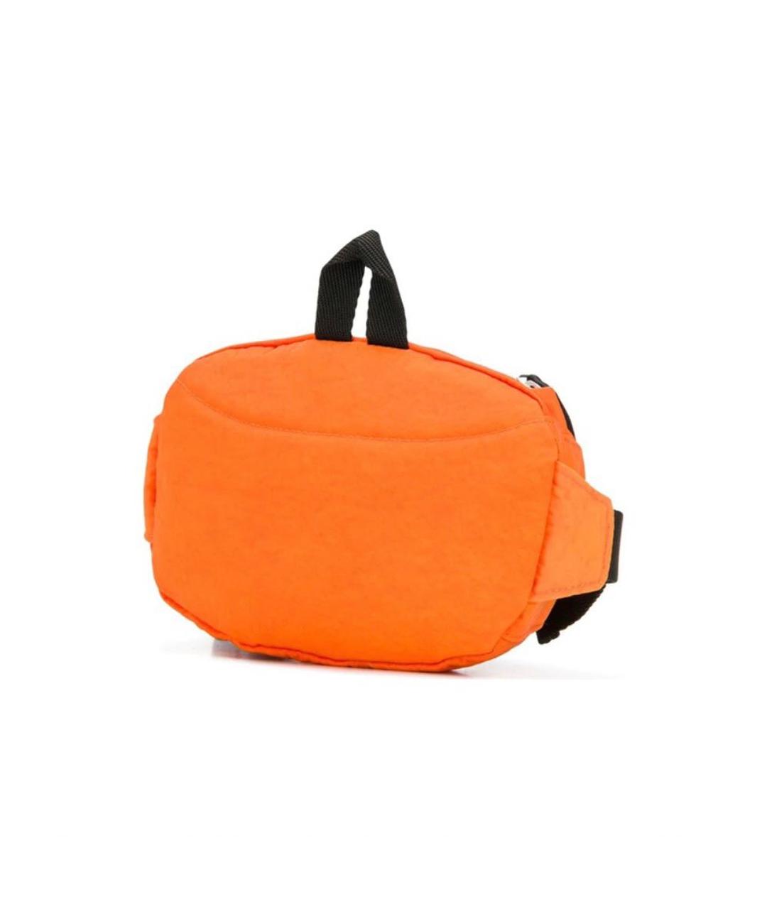 HERON PRESTON Оранжевая синтетическая поясная сумка, фото 3