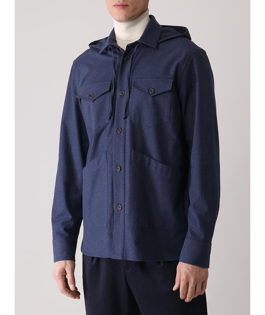 CANALI Синяя куртка, фото 4