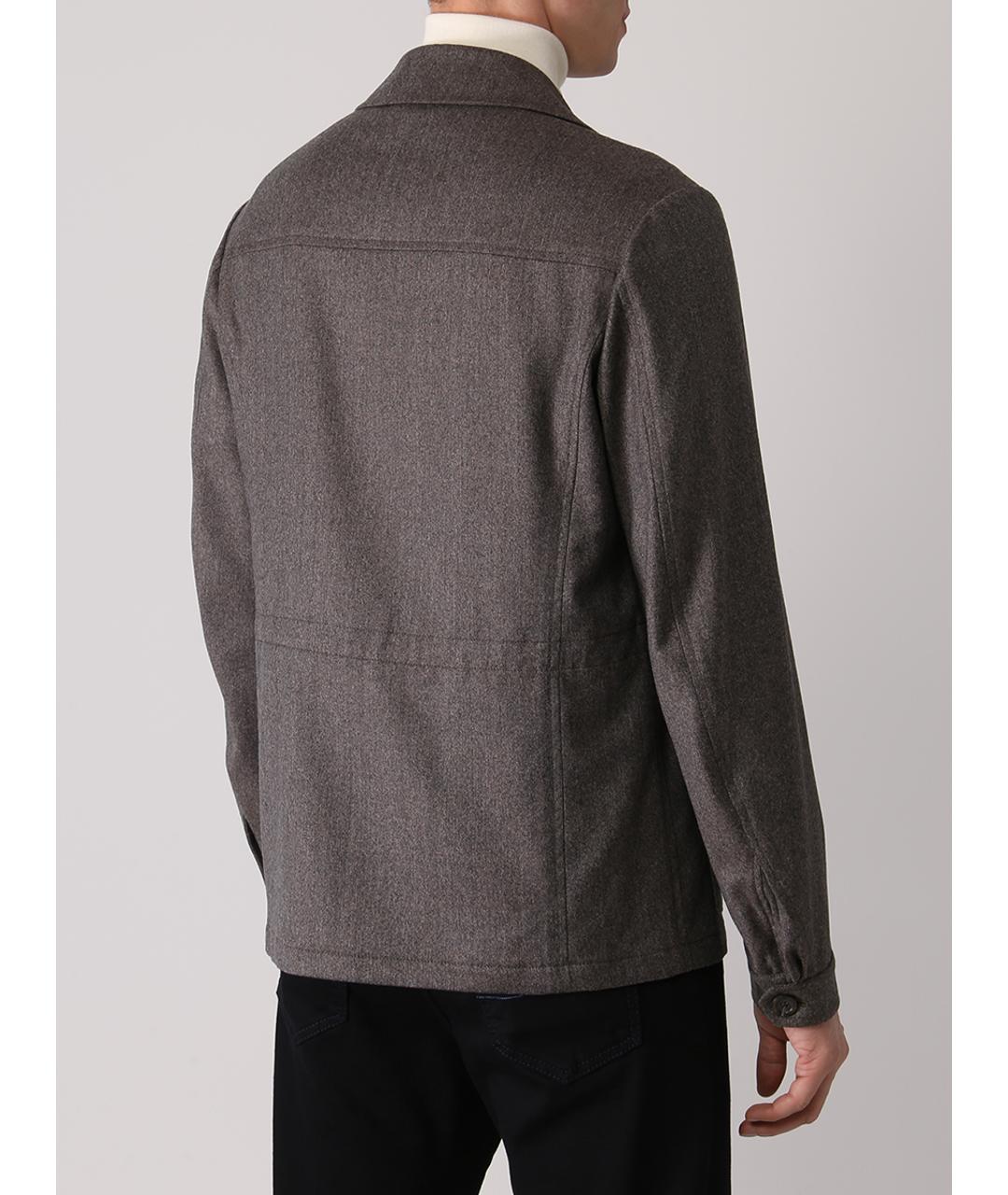 CANALI Коричневая куртка, фото 3