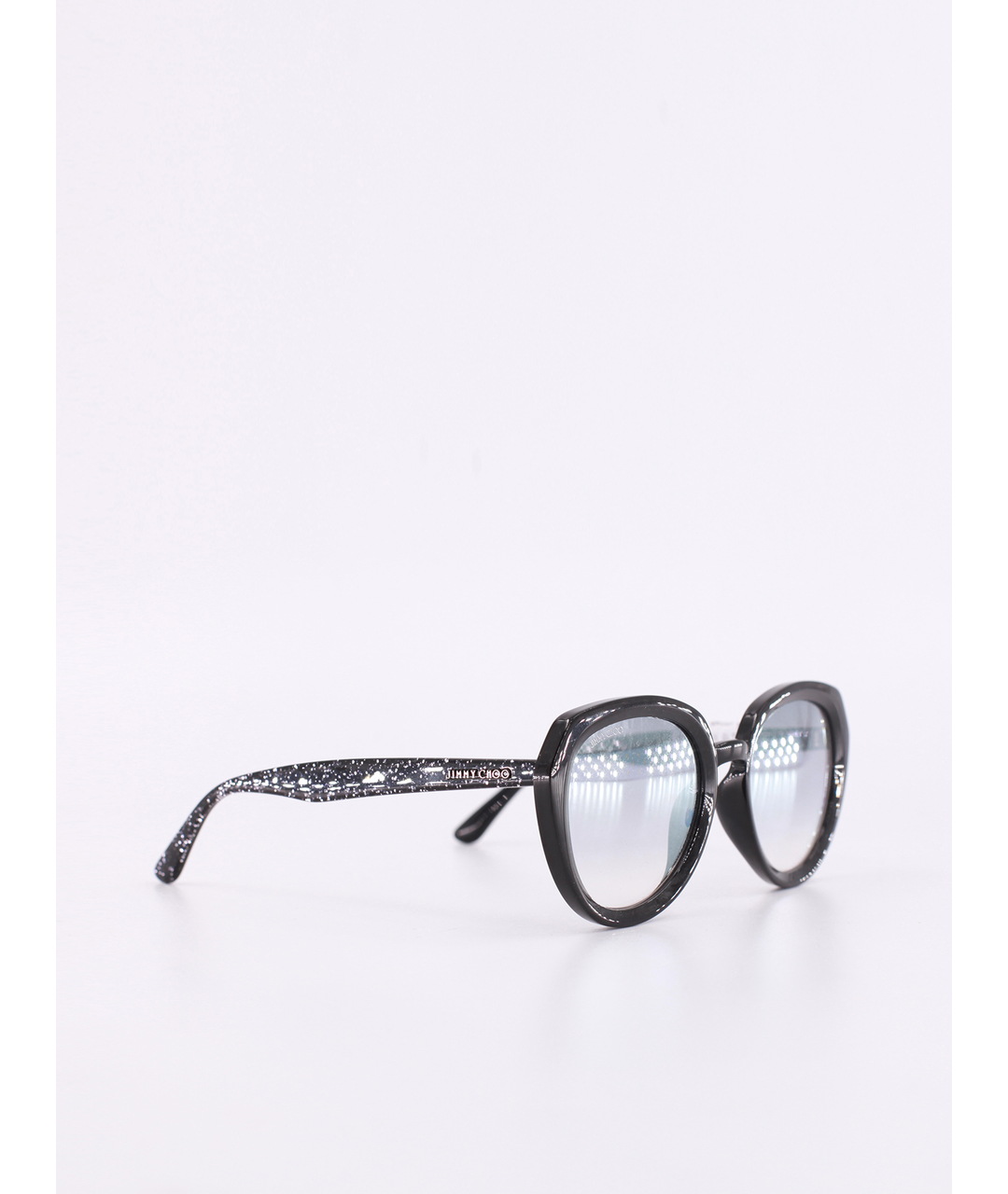 JIMMY CHOO Черные пластиковые солнцезащитные очки, фото 2
