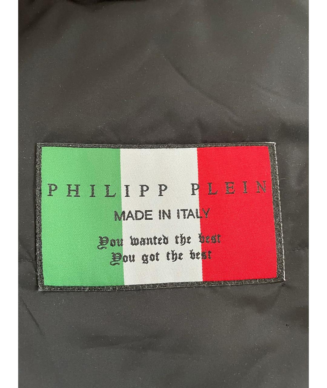 PHILIPP PLEIN Черный жилет, фото 8