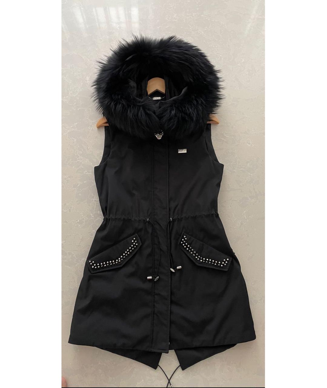 PHILIPP PLEIN Черный жилет, фото 6