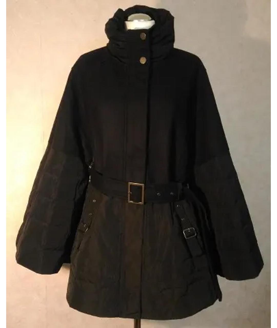 ELEGANCE Черное шерстяное пальто, фото 8