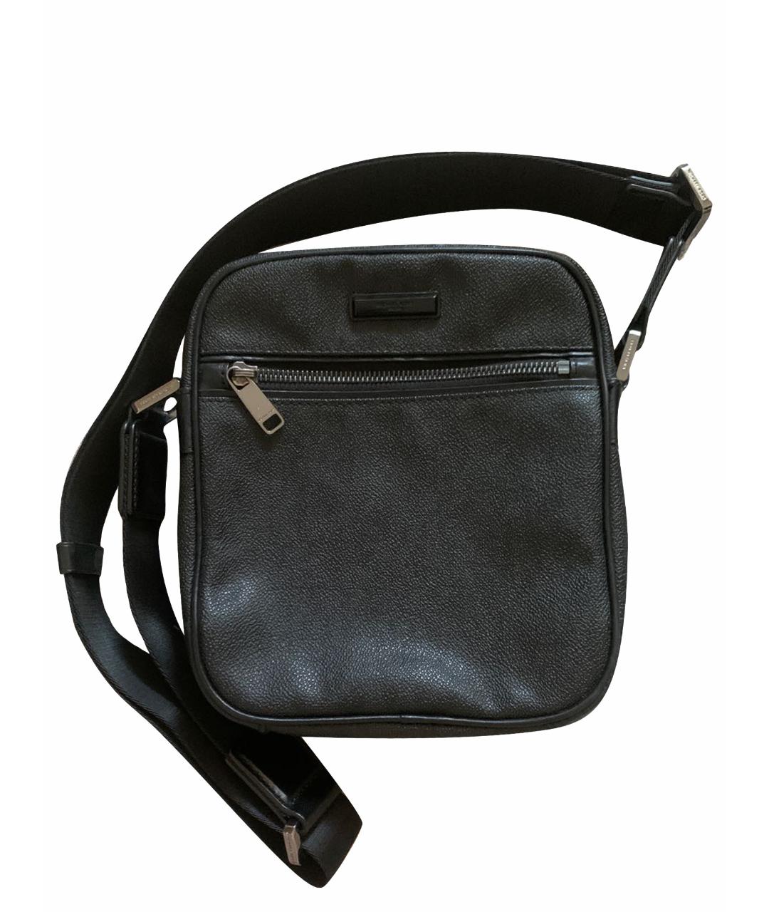 MICHAEL KORS Черная сумка на плечо из искусственной кожи, фото 1