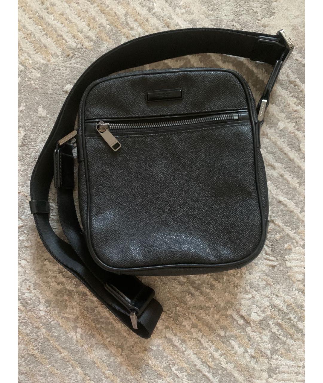 MICHAEL KORS Черная сумка на плечо из искусственной кожи, фото 6
