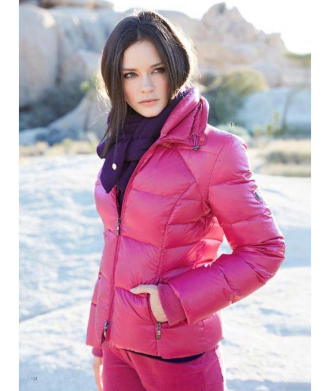 ELEGANCE Розовая полиамидовая куртка, фото 5