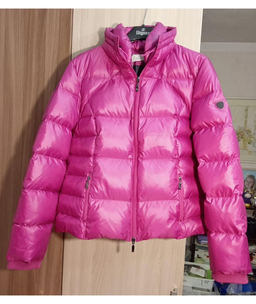 ELEGANCE Розовая полиамидовая куртка, фото 9