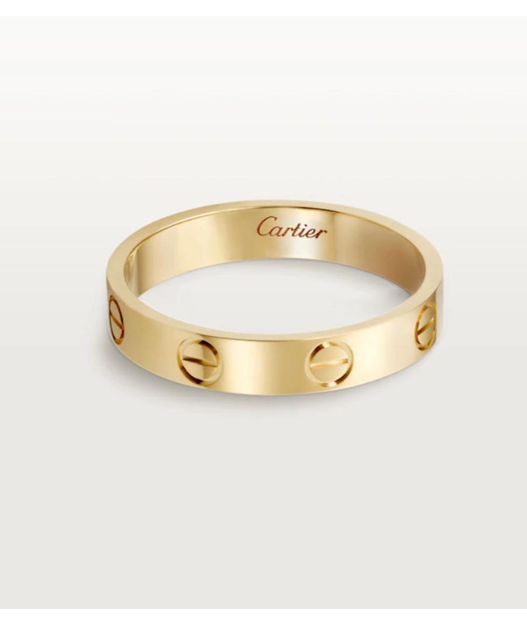 CARTIER Золотое кольцо из желтого золота, фото 3