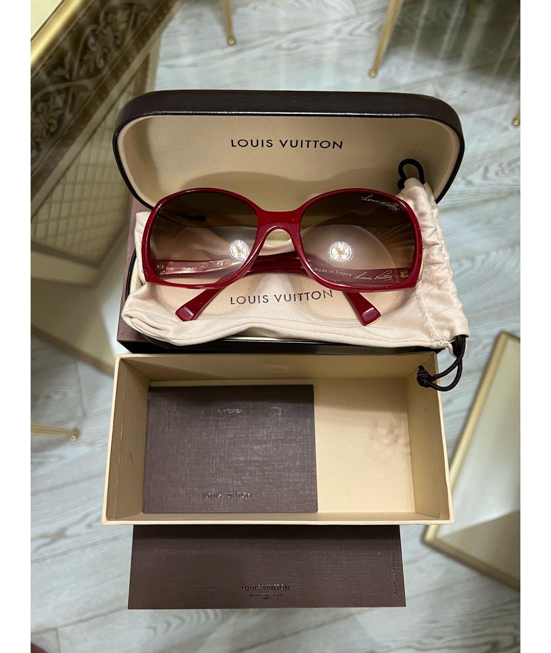 LOUIS VUITTON PRE-OWNED Мульти пластиковые солнцезащитные очки, фото 9