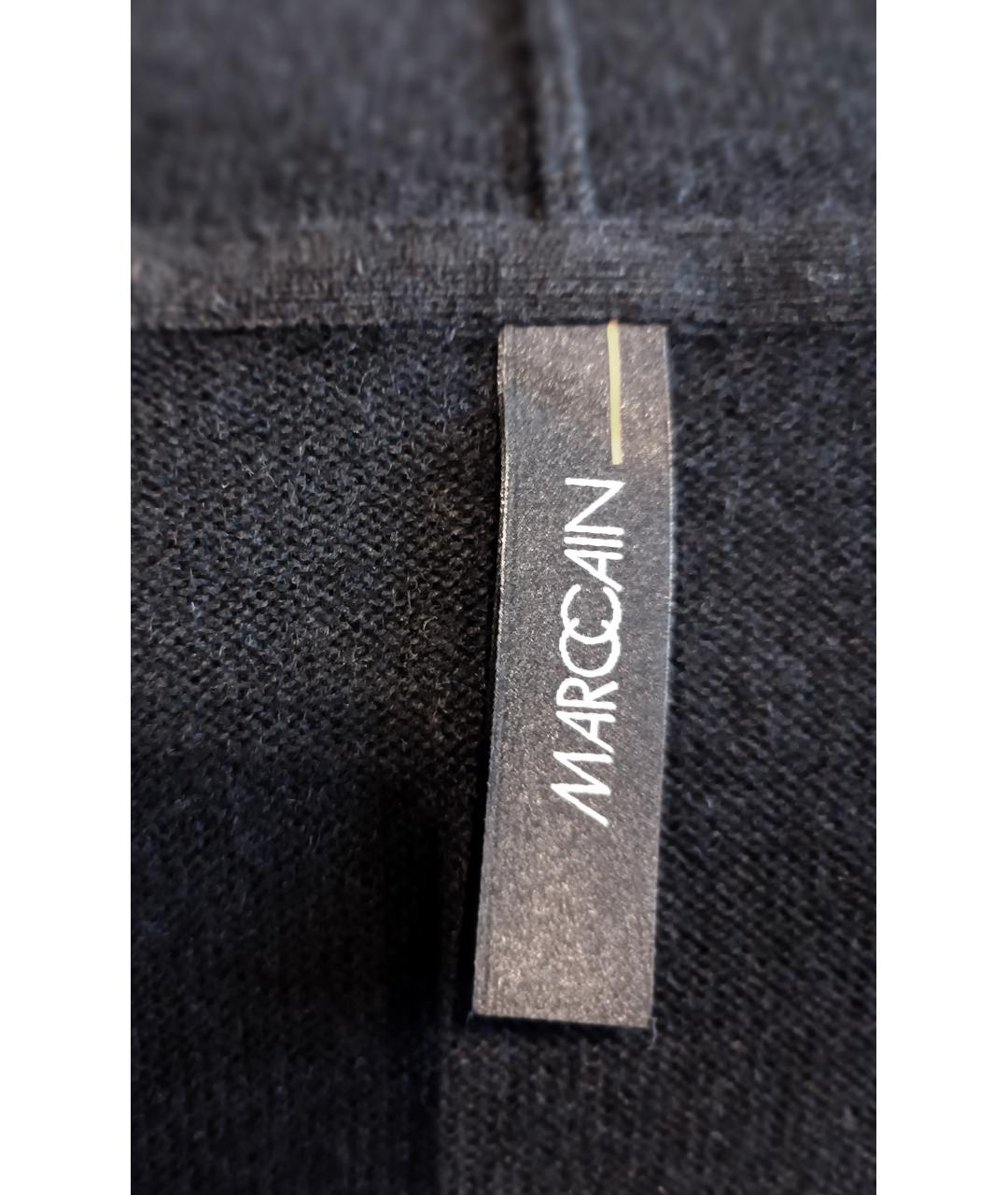 MARC CAIN Черный шерстяной джемпер / свитер, фото 6