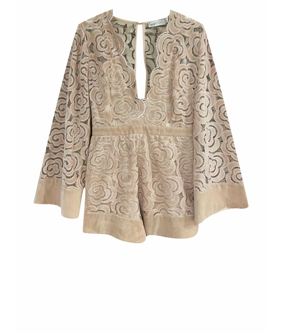 ALICE MCCALL Розовый кружевной комбинезон, фото 1