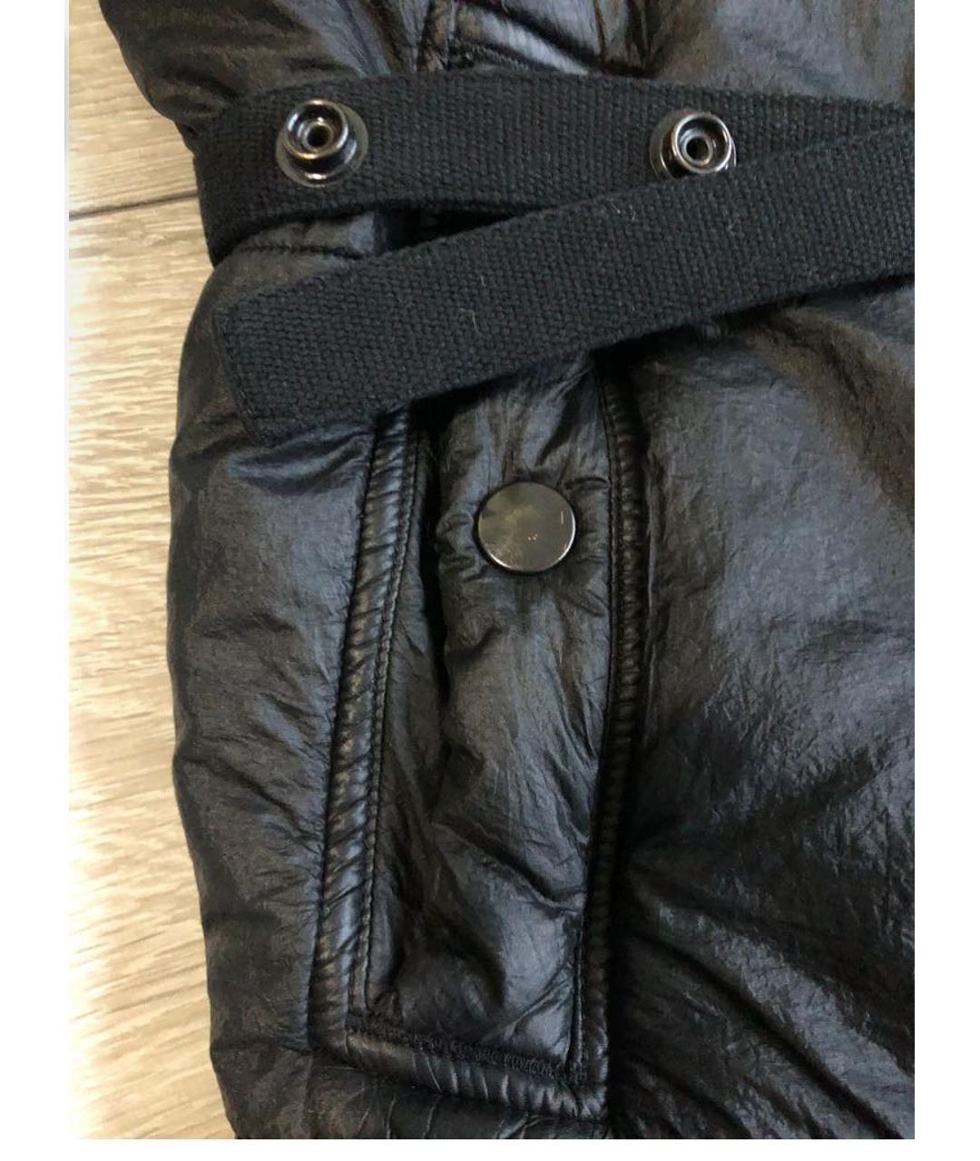 RICK OWENS DRKSHDW Черная полиэстеровая куртка, фото 4