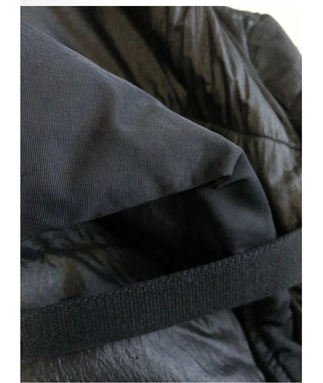 RICK OWENS DRKSHDW Черная полиэстеровая куртка, фото 2