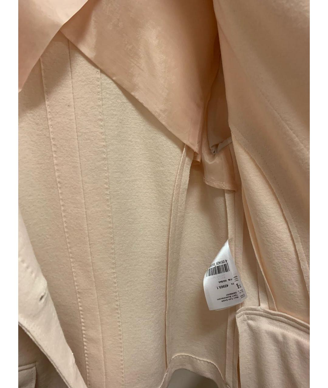 MARC CAIN Розовый шерстяной жакет/пиджак, фото 4