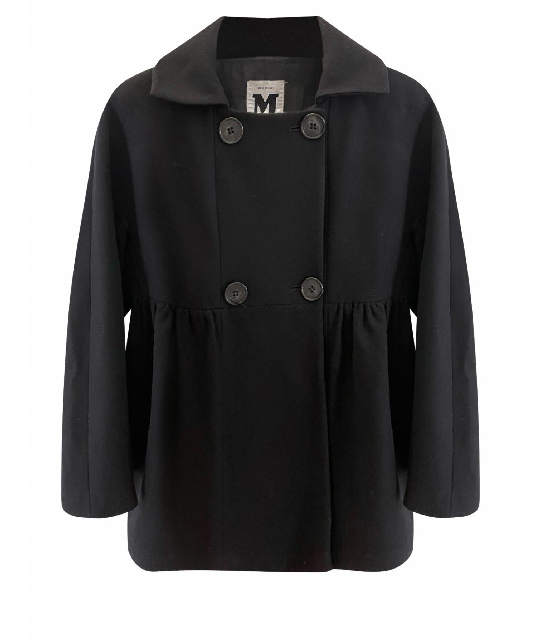 M MISSONI Черное шерстяное пальто, фото 1