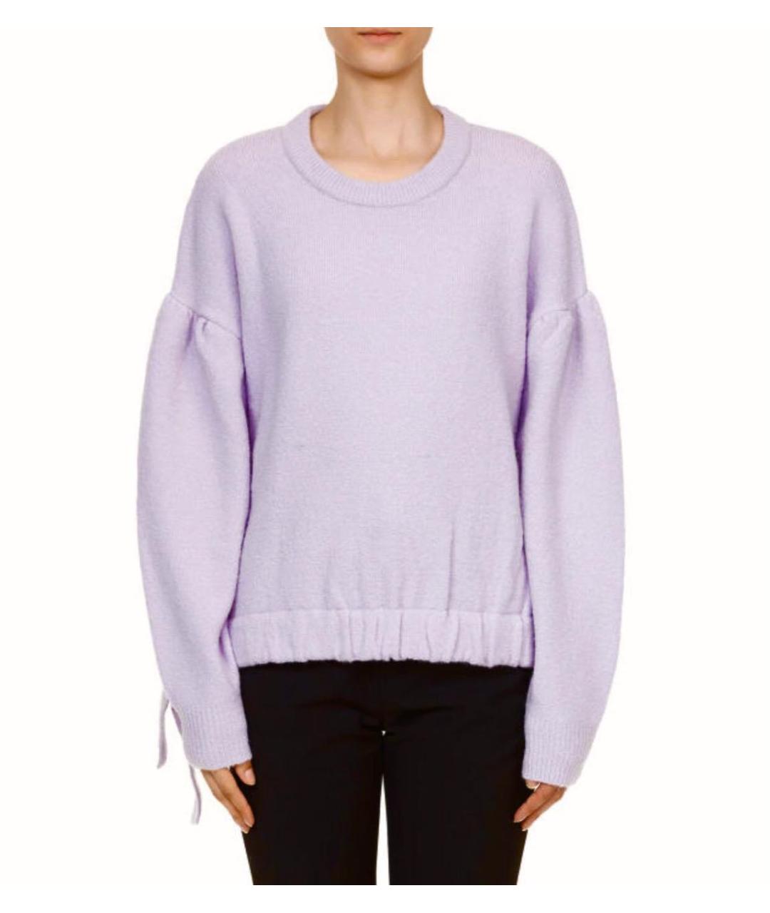 DESIGNERS REMIX Фиолетовый шерстяной джемпер / свитер, фото 2