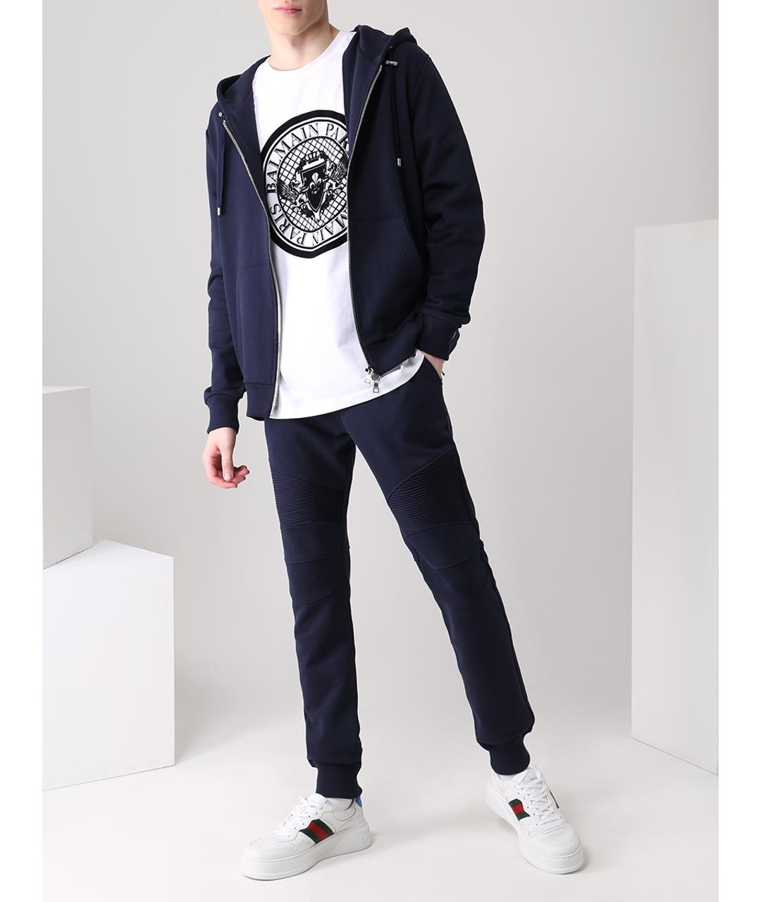 BALMAIN Синий спортивный костюм, фото 2