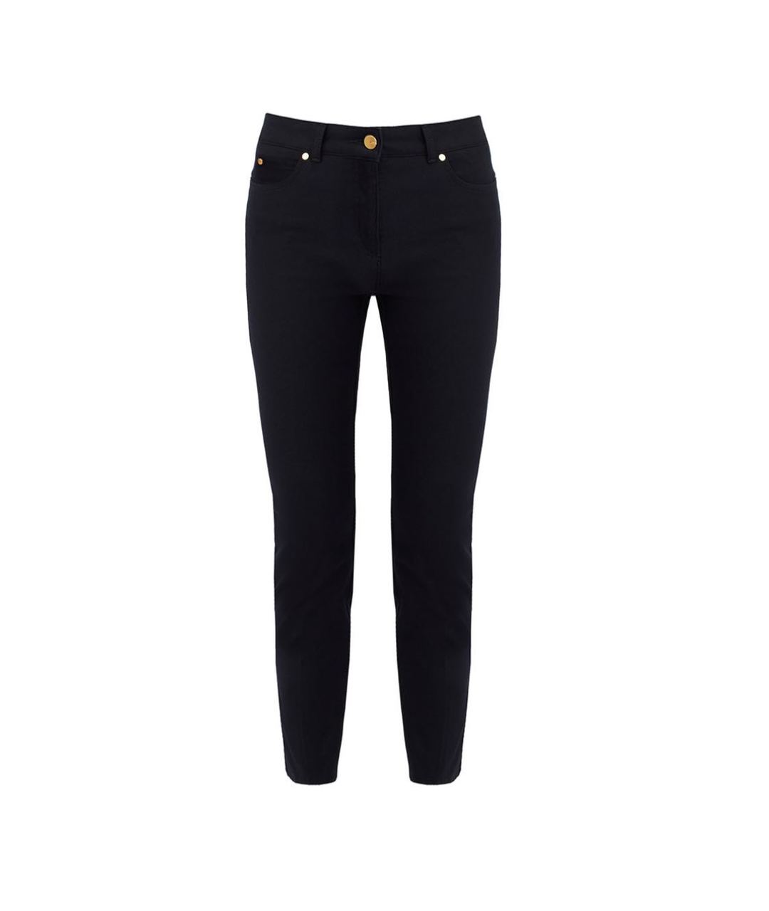 ESCADA Черные хлопко-эластановые джинсы слим, фото 1