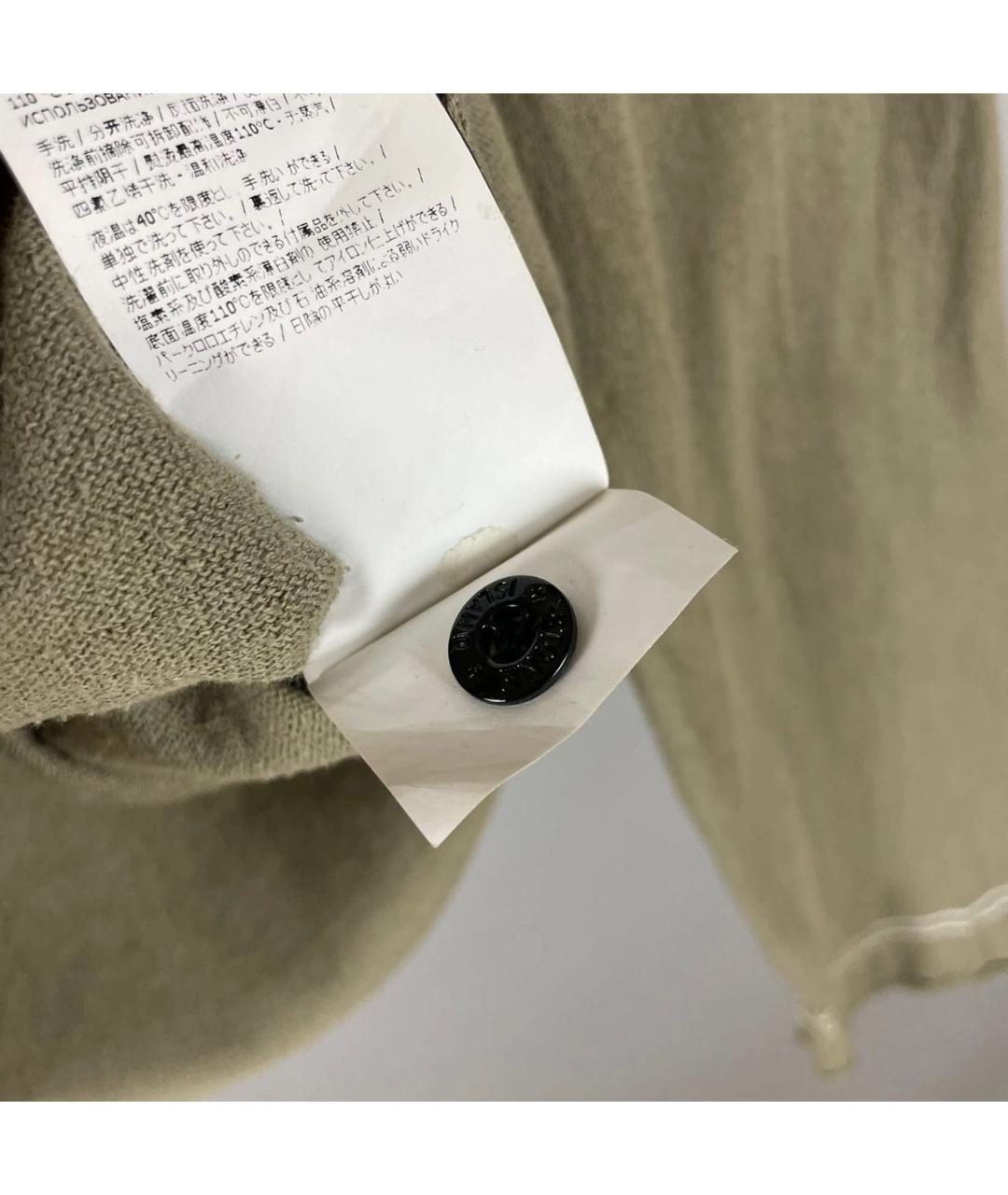 STONE ISLAND Хаки хлопковый джемпер / свитер, фото 4