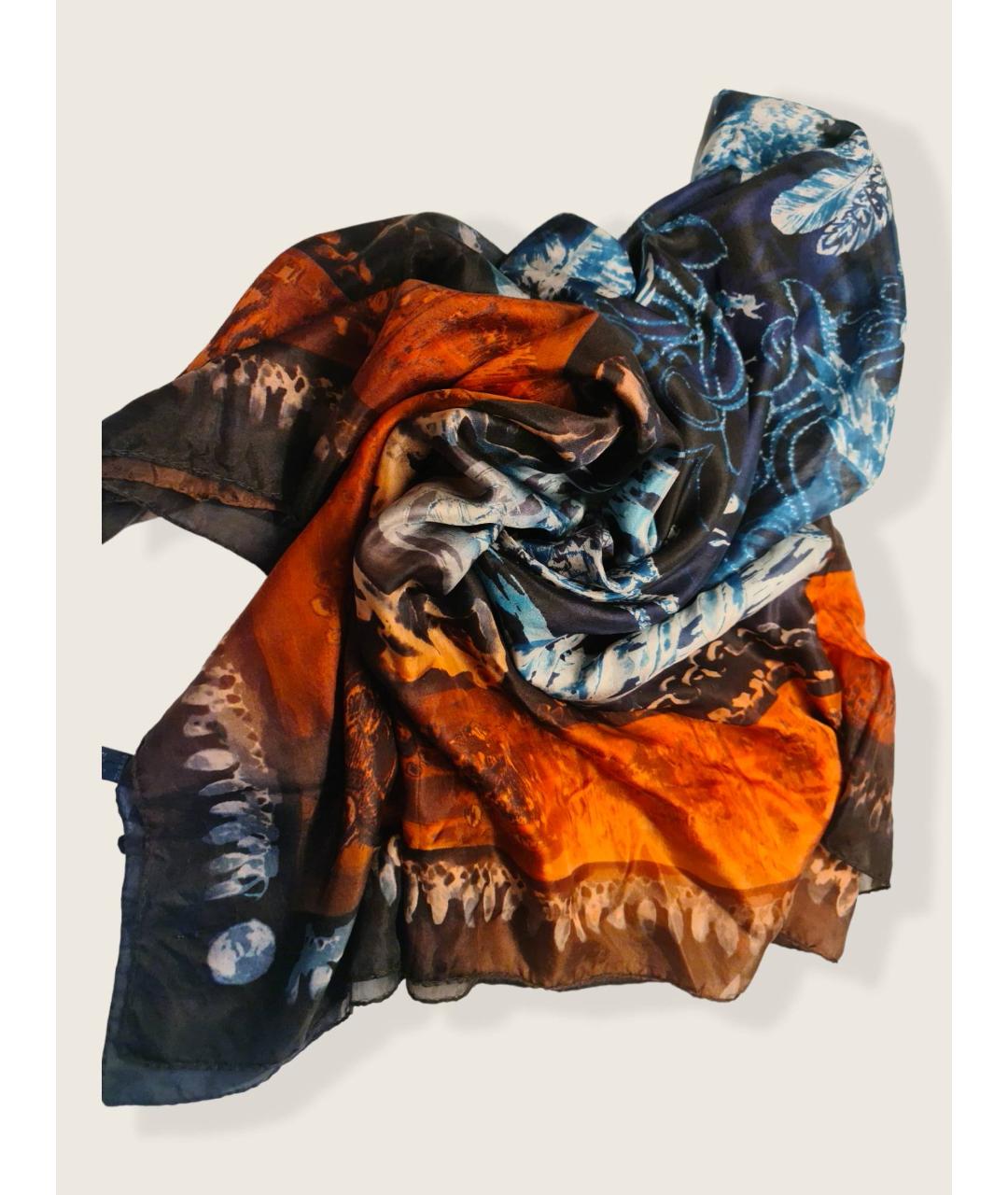 BALMAIN Мульти шелковый платок, фото 5