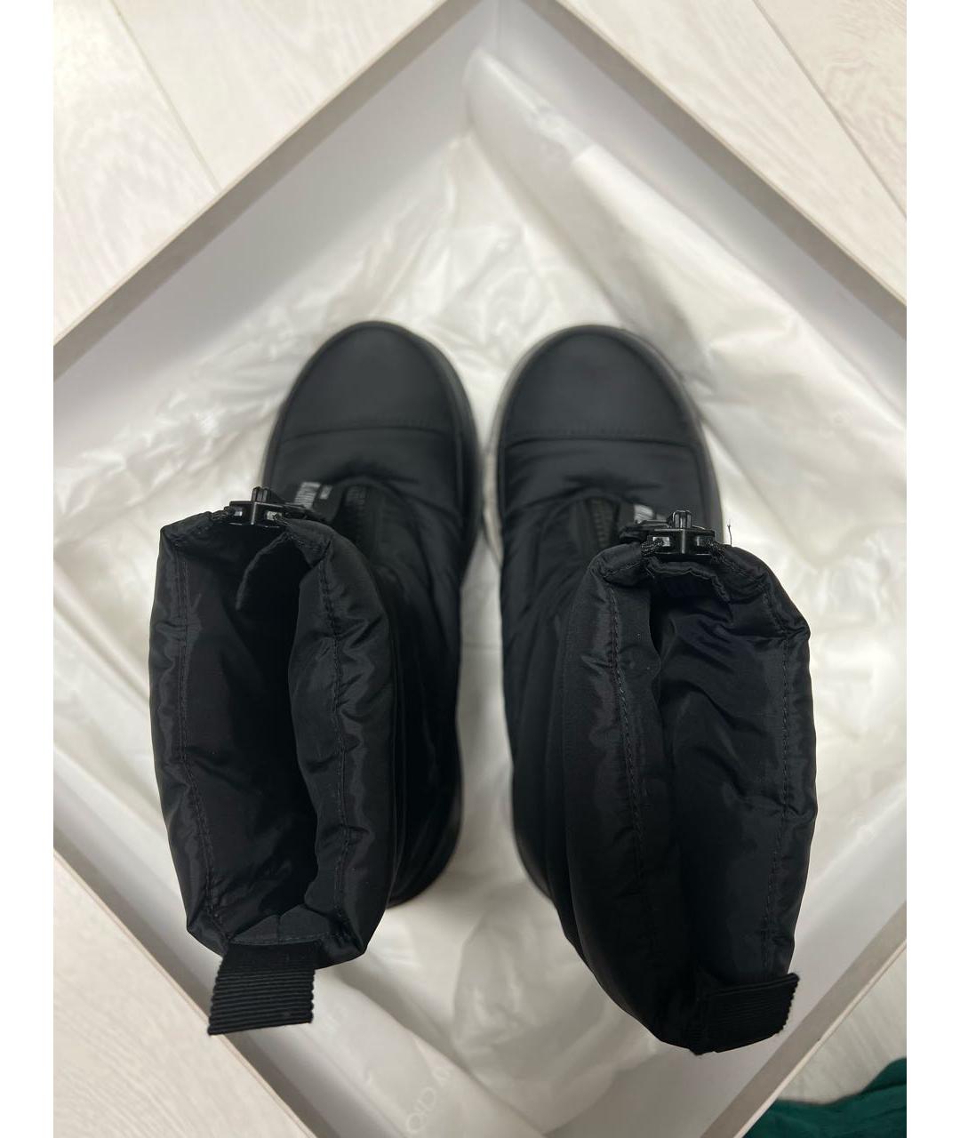 JIMMY CHOO Черные текстильные ботинки, фото 3