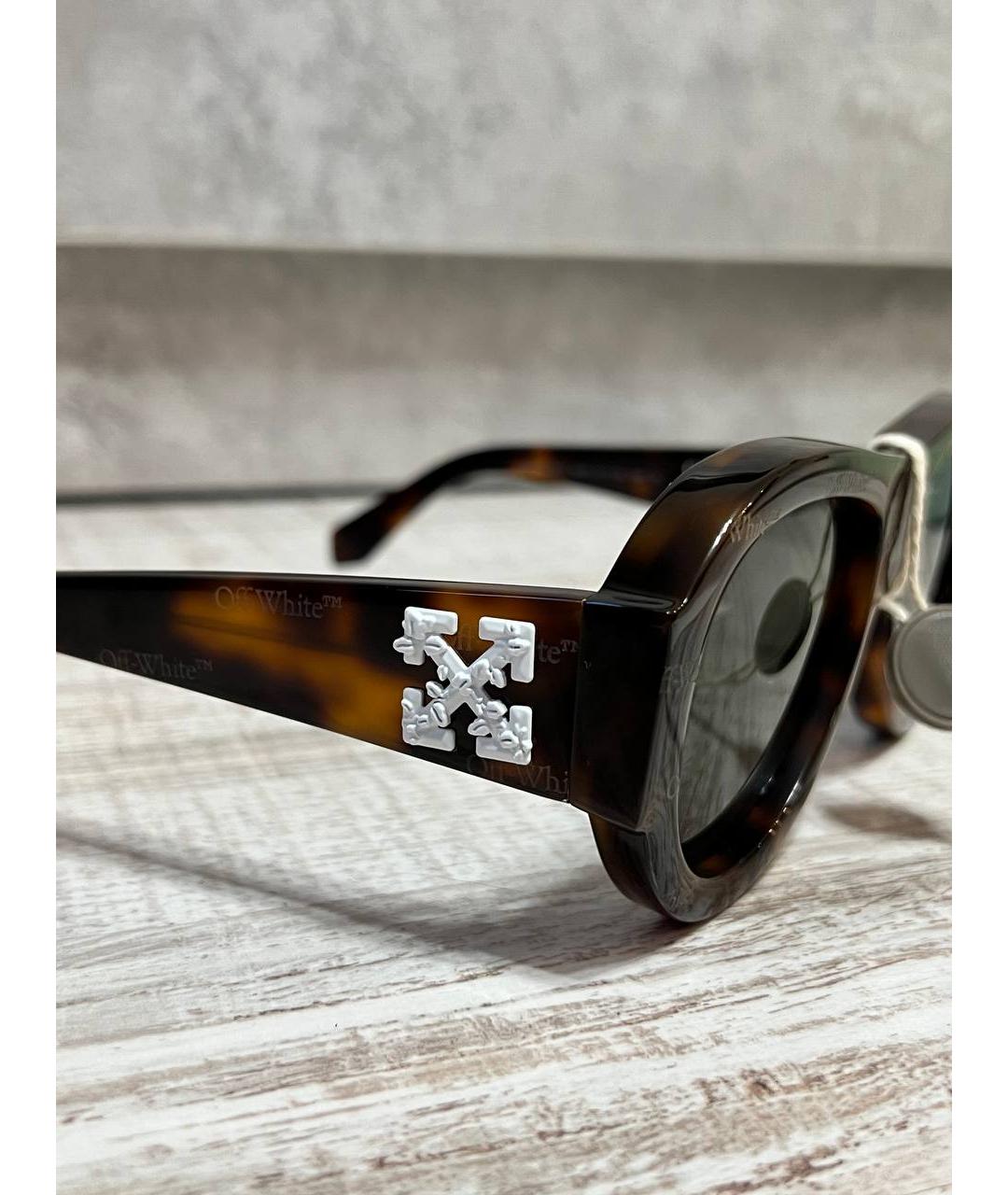 OFF-WHITE Черные солнцезащитные очки, фото 2