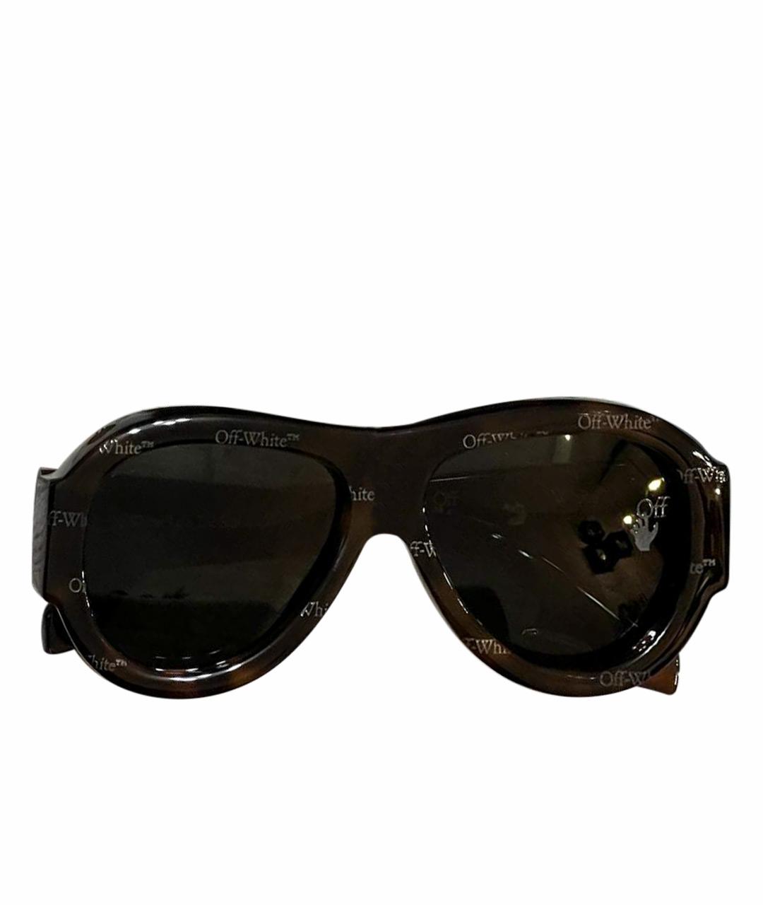 OFF-WHITE Черные солнцезащитные очки, фото 1