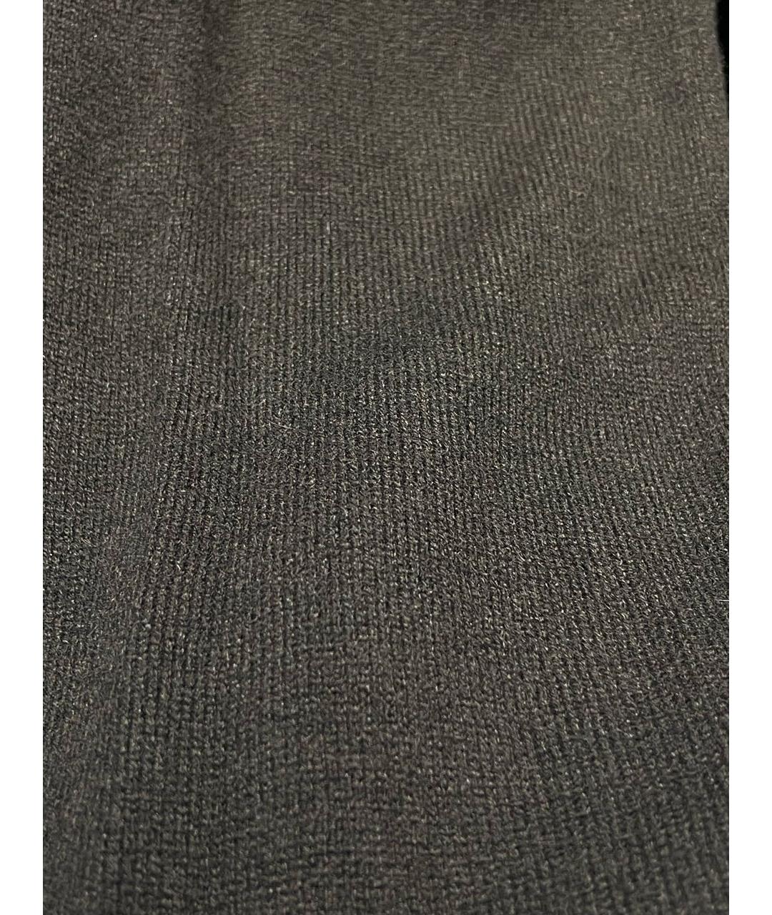 SAINT LAURENT Черный кашемировый джемпер / свитер, фото 4