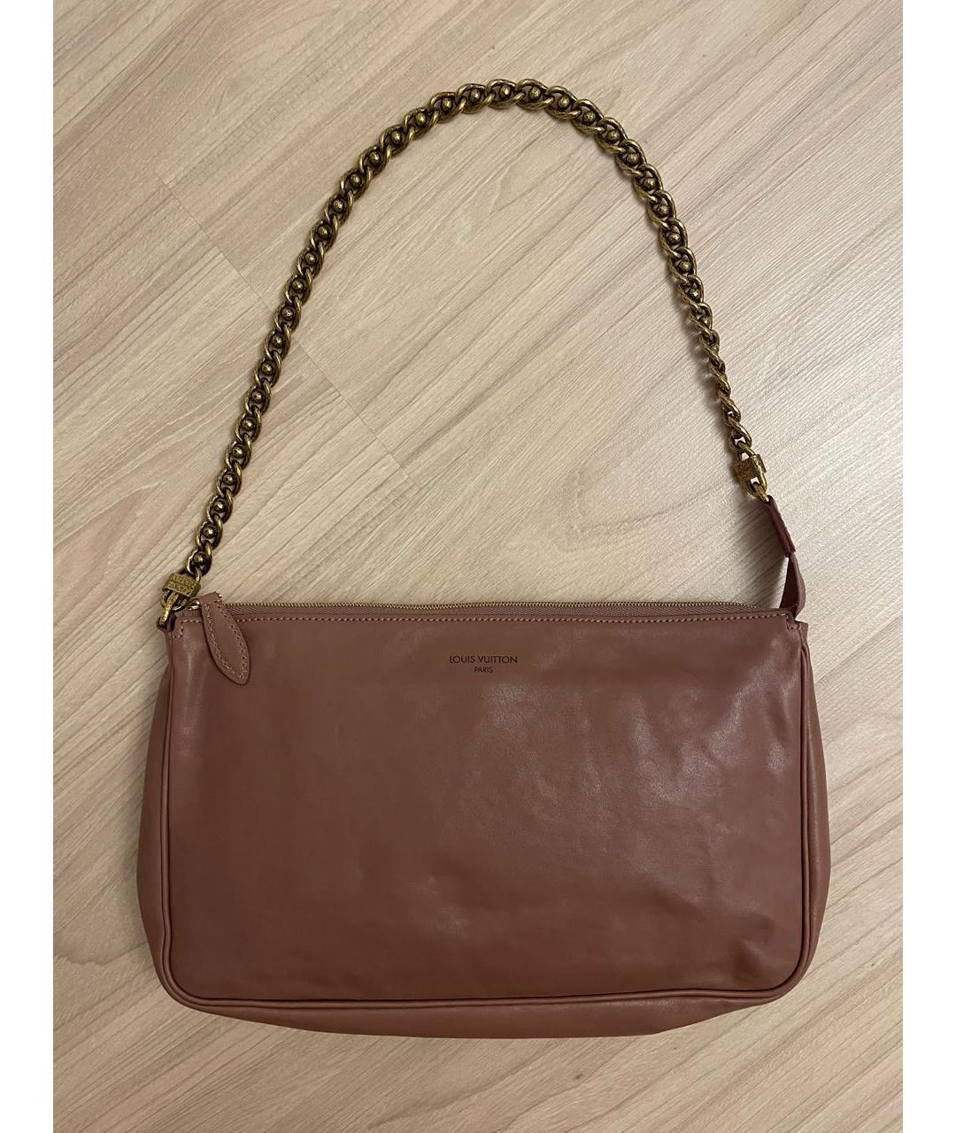 LOUIS VUITTON Кожаная сумка через плечо, фото 3