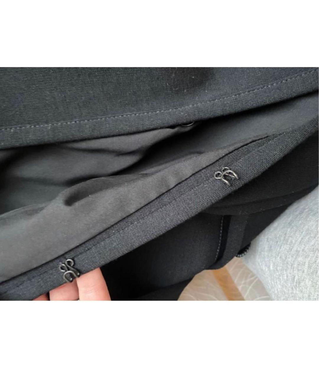 CHANEL Черный шерстяной жакет/пиджак, фото 6