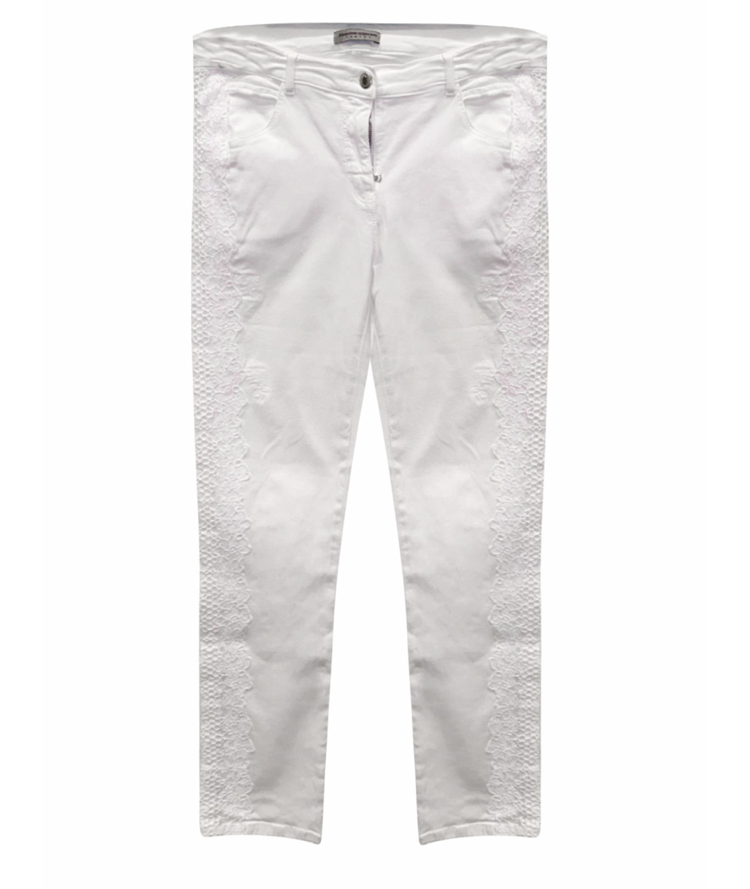 ERMANNO SCERVINO Белые хлопковые брюки и шорты, фото 1