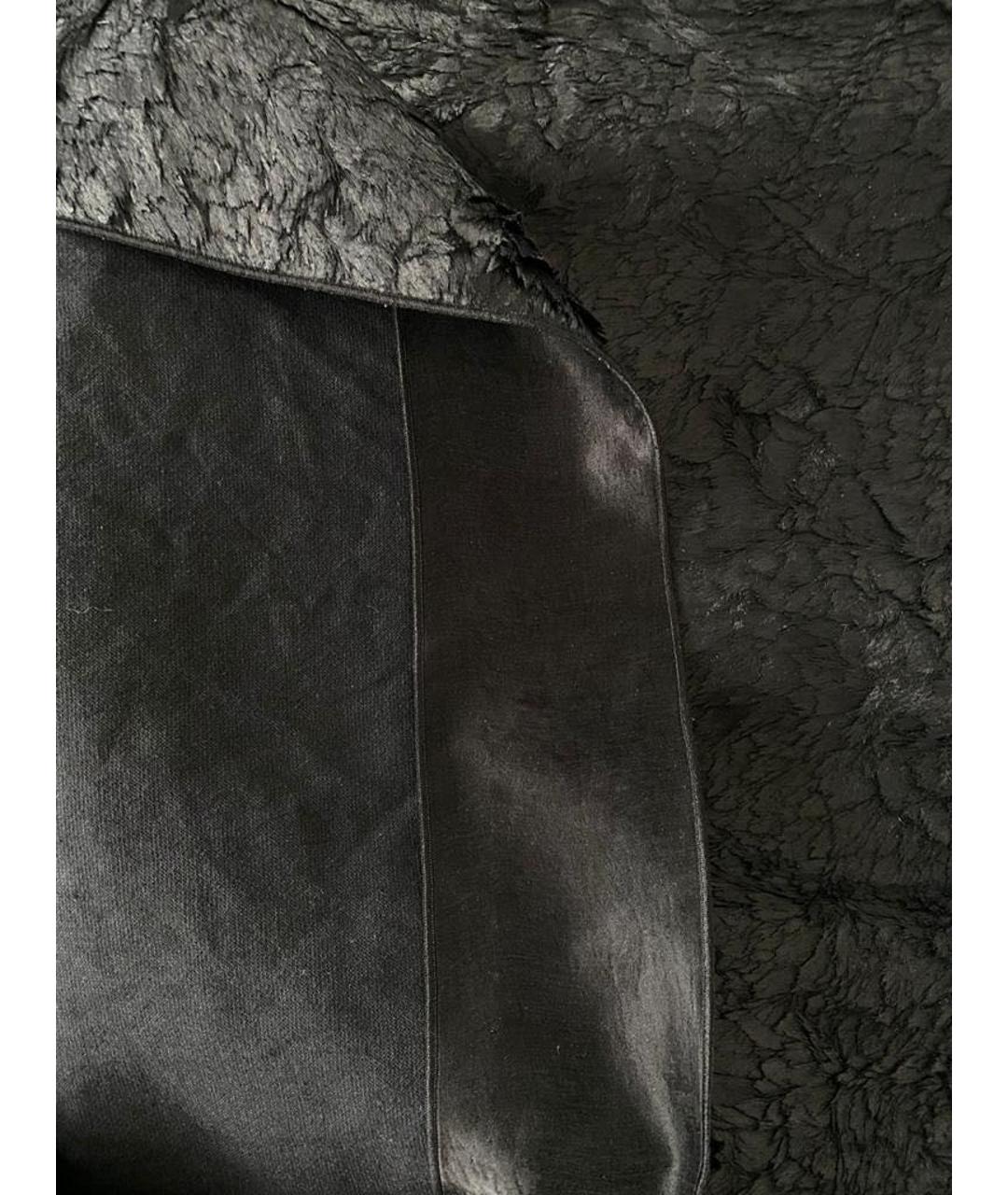 LOUIS VUITTON PRE-OWNED Черная хлопковая юбка миди, фото 5