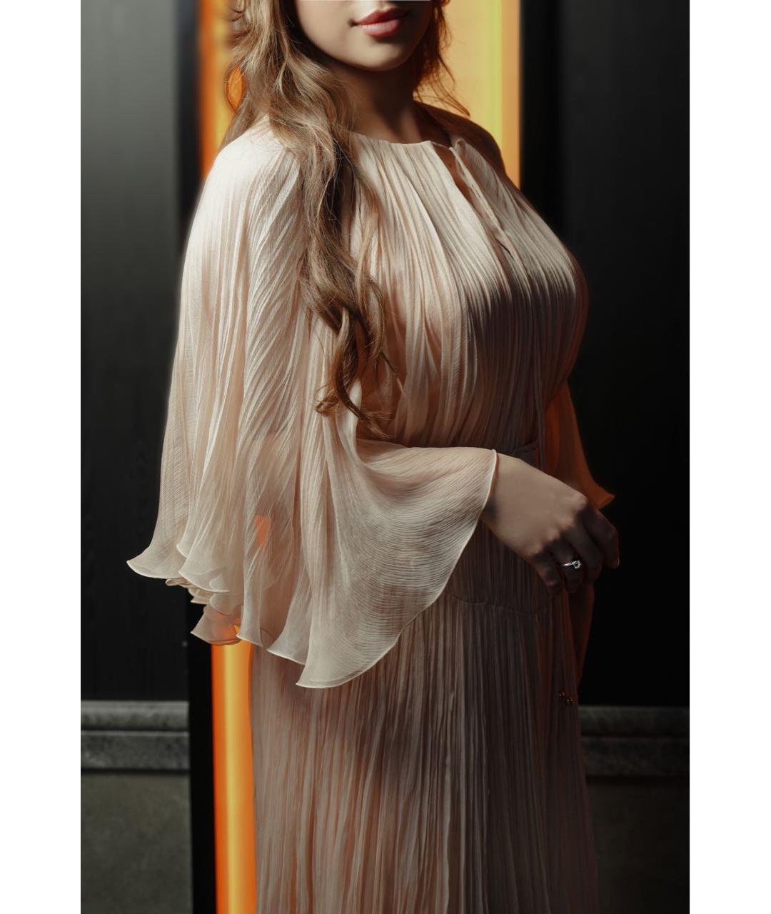 MARIA LUCIA HOHAN Розовое шифоновое вечернее платье, фото 2