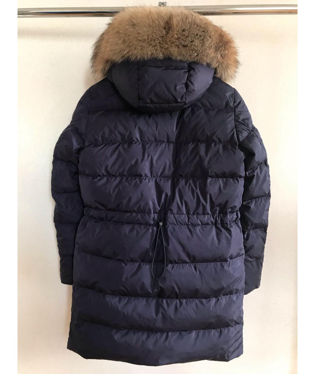 MONCLER Фиолетовый полиамидовый пуховик, фото 2