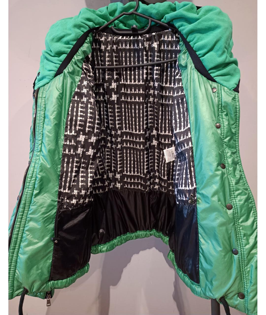 MARC CAIN Зеленая синтетическая куртка, фото 6