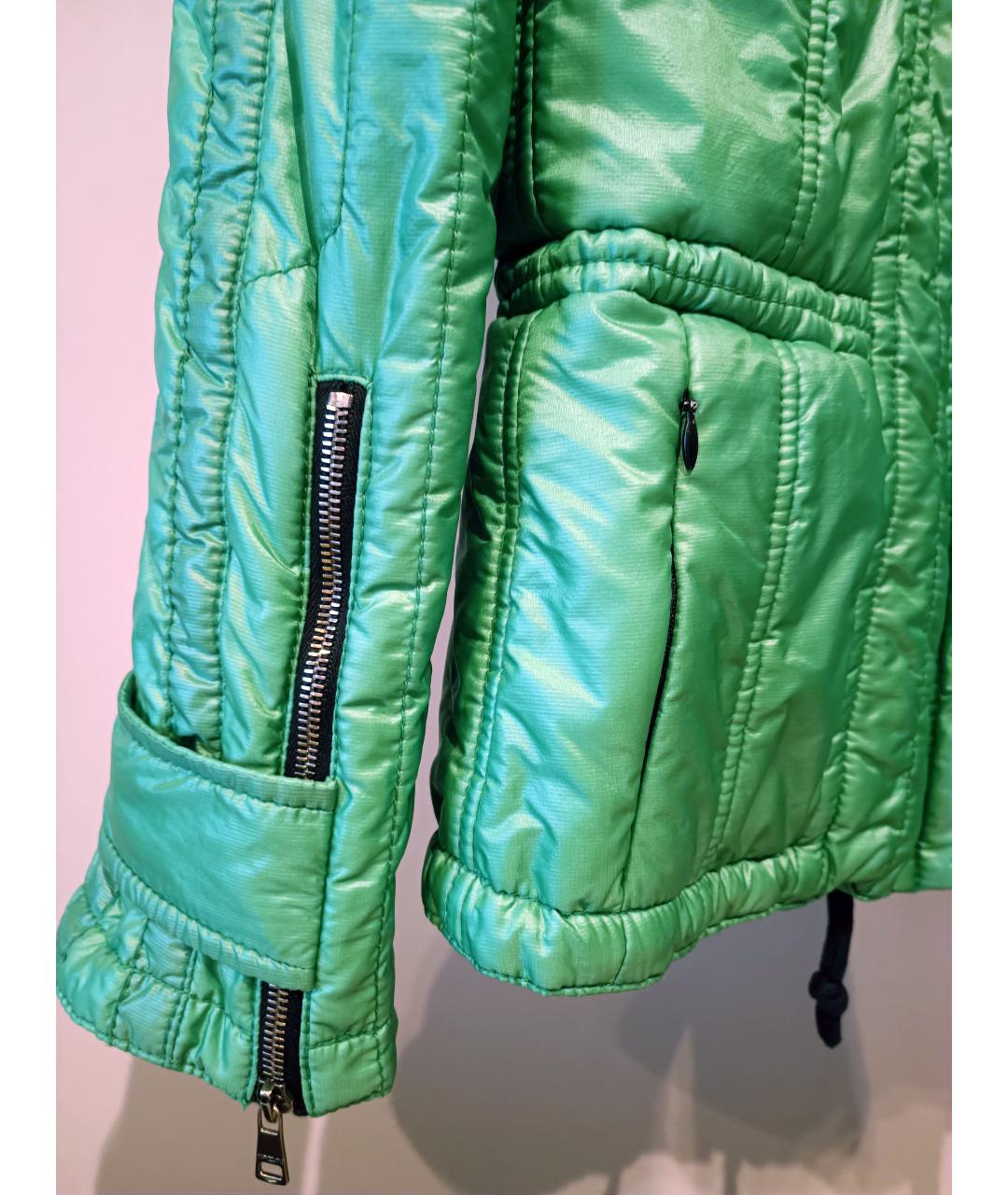 MARC CAIN Зеленая синтетическая куртка, фото 7