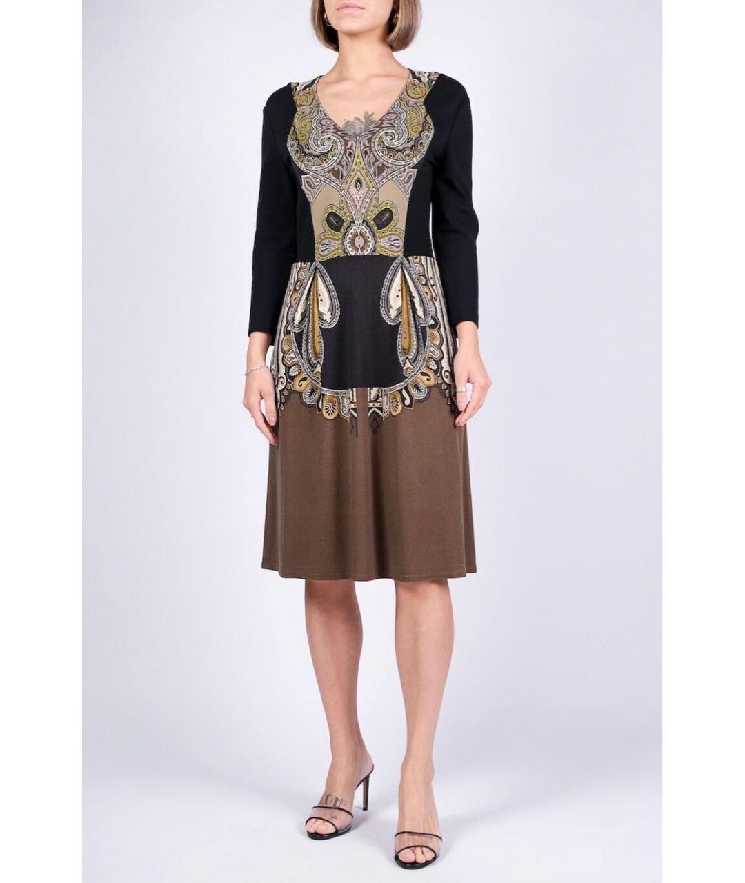 ETRO Мульти вискозное повседневное платье, фото 5
